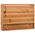 LED kupaonski ormarić s ogledalom boja hrasta 80x15x60 cm MDF 323606