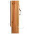 LED kupaonski ormarić s ogledalom boja hrasta 80x15x60 cm MDF 323606