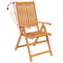 7-dijelni vrtni blagovaonski set od masivnog bagremovog drva 3079646