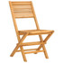 Sklopive vrtne stolice 4 kom 47x62x90 cm od masivne tikovine 3155064