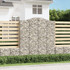 Gabionska košara s lukom 200x30x220/240 cm pocinčano željezo 153391 Gabionska košara s lukom 200x30x220/240 cm pocinčano željezo 153391