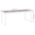 Vrtni stol s U-nogama 200x80x75 cm od masivnog drva bagrema 319514