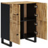 Komoda s 4 vrata 60 x 33 x 75 cm od masivnog drva manga 352917 Komoda s 4 vrata 60 x 33 x 75 cm od masivnog drva manga 352917