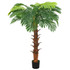 Umjetna cikas palma s posudom 160 cm zelena 336308