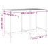 Vrtni stol 159,5 x 82,5 x 110 cm od masivnog drva duglazije 824100