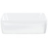 Umivaonik bijeli 48 x 37 x 13 cm keramički pravokutni 153338