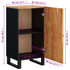 Komoda s vratima 40 x 31 x 75 cm od masivnog drva bagrema 352910 Komoda s vratima 40 x 31 x 75 cm od masivnog drva bagrema 352910