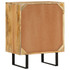 Komoda s 2 vrata 55 x 35 x 70 cm od masivnog drva manga 354983 Komoda s 2 vrata 55 x 35 x 70 cm od masivnog drva manga 354983