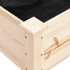 Sadilica s oblogom 161 x 45 x 76 cm od masivne jelovine 364236