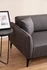 Sofa sa 2 sedišta Belissimo - tamno siva