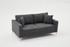 Sofa sa 2 sedišta Berlin - antracit, crna Sofa sa 2 sedišta Berlin - antracit, crna