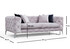 Sofa sa 2 sedišta Como - svijetlo siva