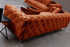 Sofa sa 2 sedišta Como - narančasta
