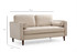 Sofa sa 2 sedišta Obruč - bež