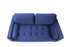 Sofa sa 2 sedišta Obod - tamnoplava