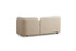 Sofa sa 2 sedišta Victoria Bouclette - krema