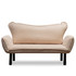 Sofa za 2 sjedišta Chatto - krema