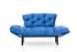 Sofa za 2 sjedišta Nitta - Plava