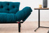 Sofa za 2 sjedišta Nitta - Petrol Blue