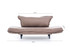 Sofa za 2 sjedišta Vino Ležaljka - Mink GR121\01