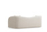 Sofa sa 3 sjedala Asos krema - 3