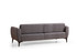 Sofa sa 3 sjedala Belissimo - tamno siva