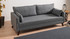 Sofa sa 3 sjedala Bella Sofa za 3 Pr - Siva