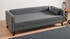 Sofa sa 3 sjedala Bella Sofa za 3 Pr - Siva