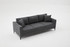 Sofa sa 3 sjedala Berlin - antracit, crna Sofa sa 3 sjedala Berlin - antracit, crna