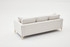 Sofa sa 3 sjedala Berlin - krem, zlato Sofa sa 3 sjedala Berlin - krem, zlato