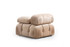 Sofa sa 3 sjedala Bubble 3 sjedala (L1-O1-1R) - Velvet