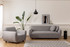 Sofa sa 3 sjedala Eddy - svijetlo siva Sofa sa 3 sjedala Eddy - svijetlo siva