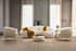 Sofa sa 3 sjedala Eses - Cream Bouclett