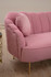 Sofa sa 3 sjedala Istiridye - ruža