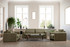 Sofa sa 3 sjedala Zeleni ljiljan - 3