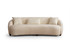 Sofa sa 3 sjedala Napoli Cream Bouclette