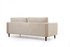 Sofa sa 3 sjedala Obruč - bež