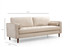 Sofa sa 3 sjedala Obruč - bež