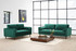Sofa sa 3 sjedala Rim - Zelena