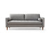 Sofa sa 3 sjedala Obod - svijetlo siva