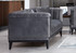 Sofa sa 3 sjedala Trendy - tamno siva