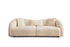 Sofa sa 3 sjedala Venedik - Krem