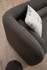 Sofa sa 3 sjedala Victoria Grey Bouclette