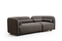 Sofa sa 3 sjedala Victoria Grey Bouclette