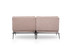Sofa za 3 sjedala Martin Sofa - Mink GR121