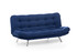 Sofa za 3 sjedala Misa Sofabed - Mornarsko plava