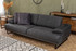 Sofa za 3 sjedala Mustang - antracit