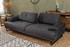 Sofa za 3 sjedala Mustang - antracit