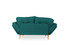 Sofa za 3 sjedala Nina Ležaljka - Petrol Green GR124