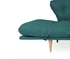 Sofa za 3 sjedala Nina Ležaljka - Petrol Green GR124